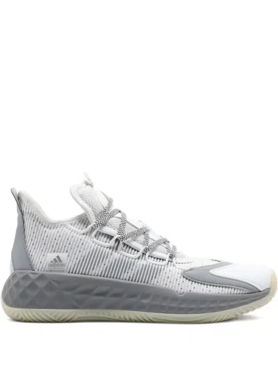 Adidas Originals Pro Boost Low "white Light Onix" Sneakers In Gray