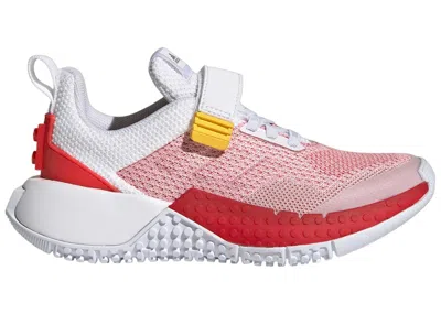 Pre-owned Adidas Originals Pro Lego Sneakers In Cloud White/red In Multi