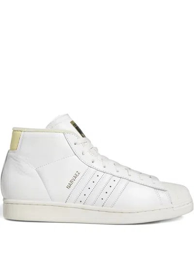 Adidas Originals Pro Model Adv "sam Narvaez" Sneakers In White