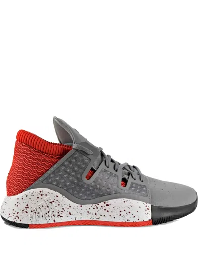 Adidas Originals Pro Vision "grey Collegiate Burgundy" Sneakers In Gray