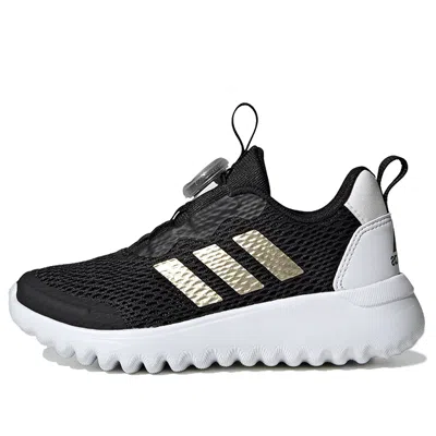 Adidas Originals (ps) Adidas Activeflex Boa 3.0 'black White Gold' In Multi