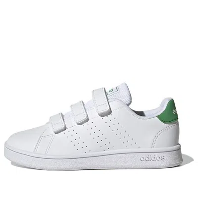 Adidas Originals (ps) Adidas Advantage Court Lifestyle Hook-and-loop 'white Green'