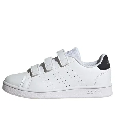 Adidas Originals (ps) Adidas Advantage Court 'white Black' In Multi