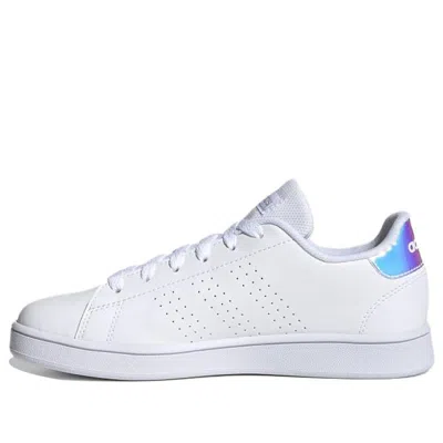 Adidas Originals (ps) Adidas Advantage Shoes 'cloud White Silver Metallic'
