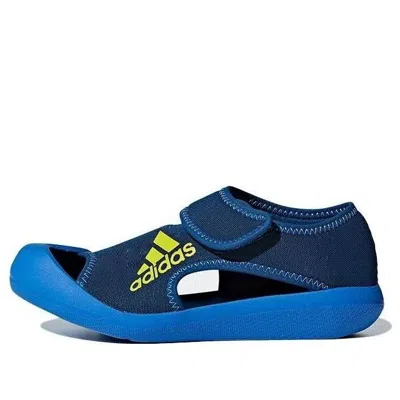 Adidas Originals (ps) Adidas Altaventure J 'legend Marine Yellow' In Blue
