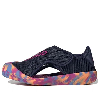 Adidas Originals (ps) Adidas Altaventure Sandal 'dark Blue Lucid Fuchsia Camo'