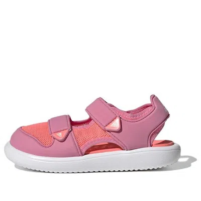 Adidas Originals (ps) Adidas Comfort Cozy Breathable Sandals Pink