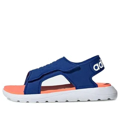 Adidas Originals (ps) Adidas Comfort Sandal C 'blue White Pink'