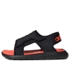 Adidas Originals (ps) Adidas Comfort Sandal J 'black Solar Red'