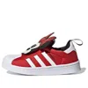 Adidas Originals (ps) Adidas Disney X Superstar 360 Little Kid 'minnie Mouse' In Red