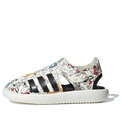 Adidas Originals (ps) Adidas Disney X Water Sandal 'mickey Mouse And Friends'