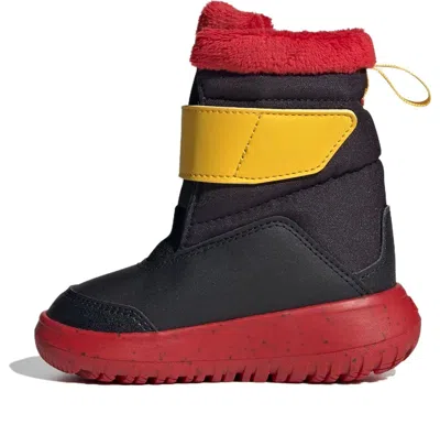 Adidas Originals (ps) Adidas Disney X Winterplay Boot 'mickey Mouse' In Black