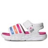 Adidas Originals (ps) Adidas Duramo Sandals 'white Pink'