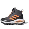 Adidas Originals (ps) Adidas Fortarun Boa Atr K Gray Orange Kid 'gray Black Orange'