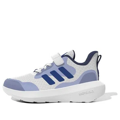 Adidas Originals (ps) Adidas Fortarun 'cloud White Royal Blue Dark Blue' In Multi