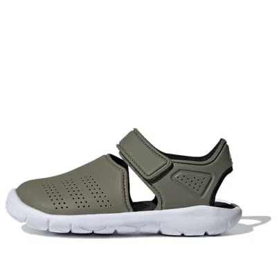 Adidas Originals (ps) Adidas Fortaswim Stripes J 'glory Green'