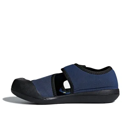 Adidas Originals (ps) Adidas Fun C Sandals Blue 'navy Black'
