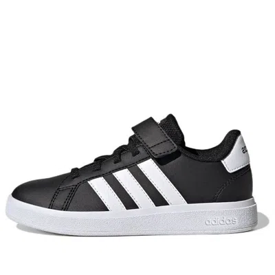 Adidas Originals (ps) Adidas Grand Court 2.0 'black White' In Multi