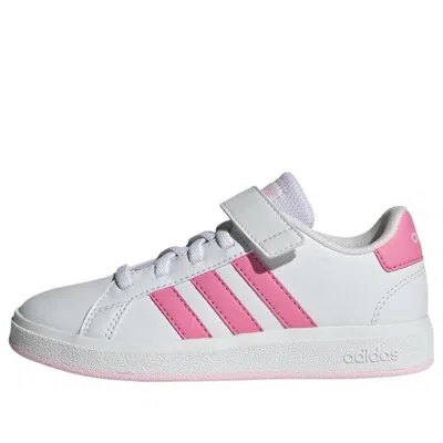 Adidas Originals (ps) Adidas Grand Court 'white Pink'
