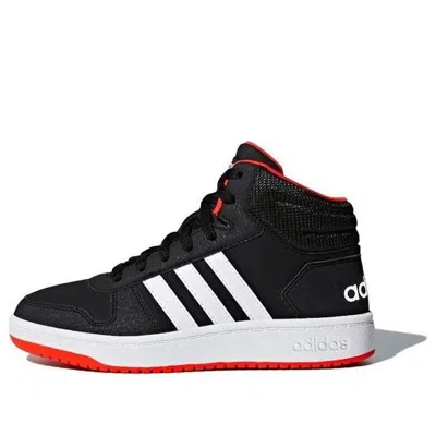 Adidas Originals (ps) Adidas Hoops 2.0 Mid J 'black Hi-res Red'