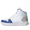 Adidas Originals (ps) Adidas Hoops 2.0 Mid Shoes 'white Blue' In Transparent