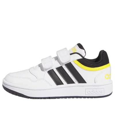 Adidas Originals (ps) Adidas Hoops Lifestyle 'white Black Yellow'