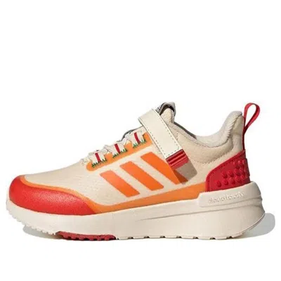 Adidas Originals (ps) Adidas Lego X Racer Tr Little Kid 'ecru Tint Bahia Orange'