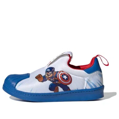 Adidas Originals (ps) Adidas Marvel X Superstar 360 J 'captain America'