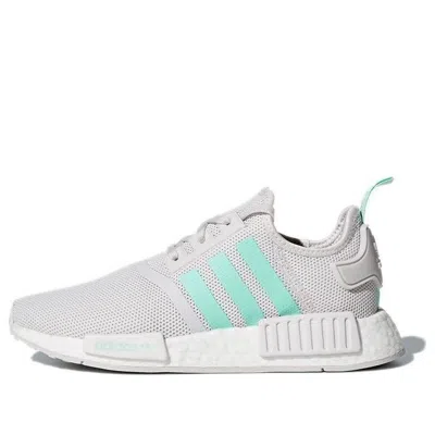 Adidas Originals (ps) Adidas Nmd R1 'clear Mint' In Gray