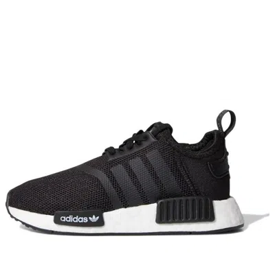 Adidas Originals (ps) Adidas Nmd_r1 J 'black White'