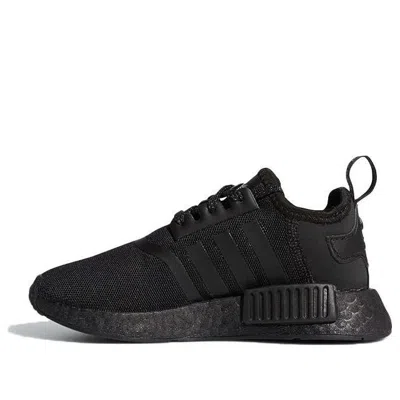 Adidas Originals (ps) Adidas Nmd_r1 J 'triple Black'