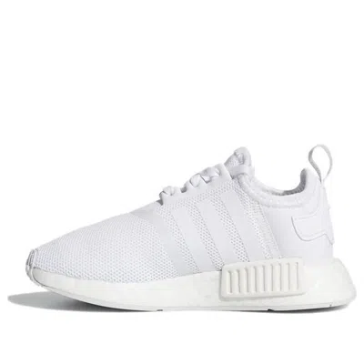 Adidas Originals (ps) Adidas Nmd_r1 J 'triple White'