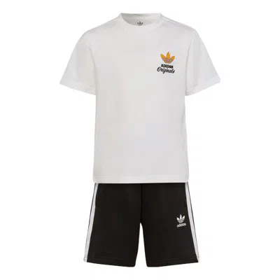Adidas Originals (ps)  Logo Sport Set 'white Black'