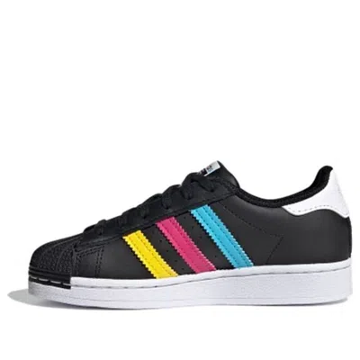 Adidas Originals (ps)  Superstar C 'black Multi'