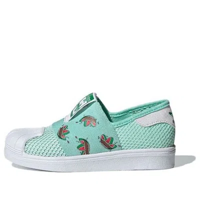 Adidas Originals (ps)  Superstar Smr 360 C 'light Green White Dark Green'