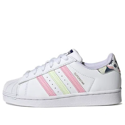 Adidas Originals (ps)  Superstar Sneakers/shoes In White