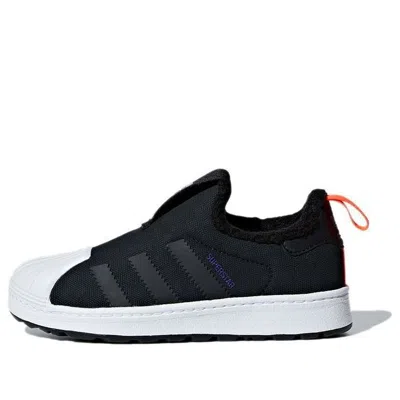 Adidas Originals (ps)  Superstar Winter 360 C In Black