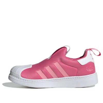 Adidas Originals (ps)  X Hello Kitty And Friends Superstar 360 'pink Fusion White'