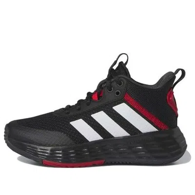 Adidas Originals (ps) Adidas Own The Game 2.0  'black Vivid Red' In Multi