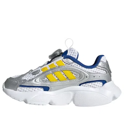 Adidas Originals (ps) Adidas Ozmillen Boa 'silver Metallic Yellow' In Multi