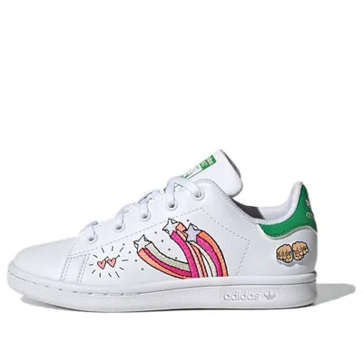 Adidas Originals (ps) Adidas Stan Smith C 'girls Rule - White'