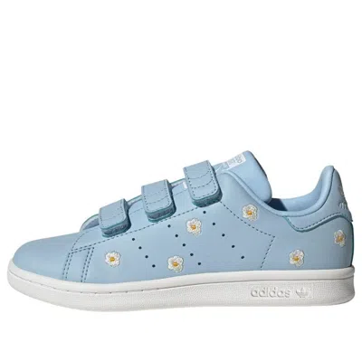 Adidas Originals (ps) Adidas Stan Smith 'flowers Light Blue'