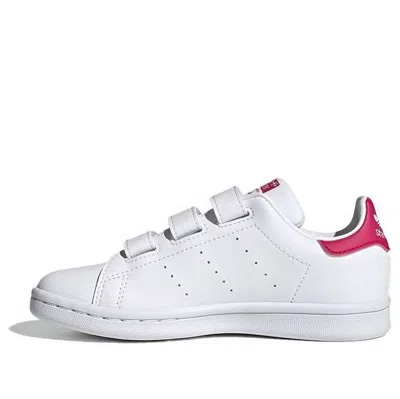 Adidas Originals (ps) Adidas Stan Smith J 'white Bold Pink'