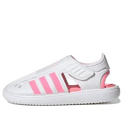 Adidas Originals (ps) Adidas Summer Closed Toe Water Sandal 'white Beam Pink'