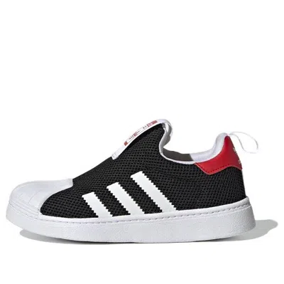 Adidas Originals (ps) Adidas Superstar 360 'black Vivid Red'