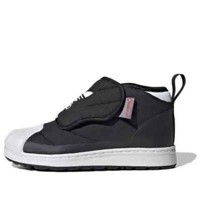 Adidas Originals (ps) Adidas Superstar 360 Boot J 'black White'
