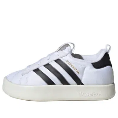 Adidas Originals (ps) Adidas Superstar Home Icons 'white Black' In Multi
