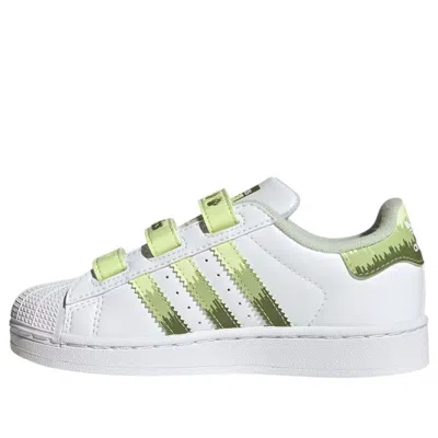 Adidas Originals (ps) Adidas Superstar Ii 'cloud White Focus Olive'