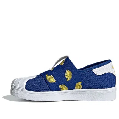 Adidas Originals (ps) Adidas Superstar Smr 360 'royal Blue Yellow'