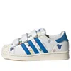 Adidas Originals (ps) Adidas Superstar X Lego Shoes 'white Royal Blue'